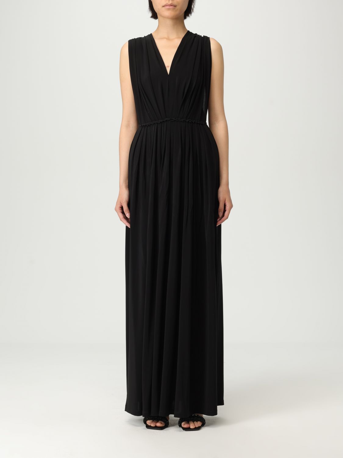 Max Mara Women Walter Long Dress In Stretch Jersey