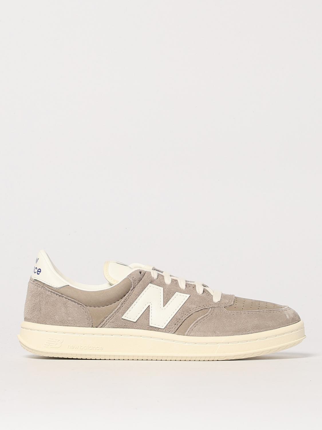 New Balance Mens Arid Stone Sea Salt T500 Suede Low-top Trainers In Grey
