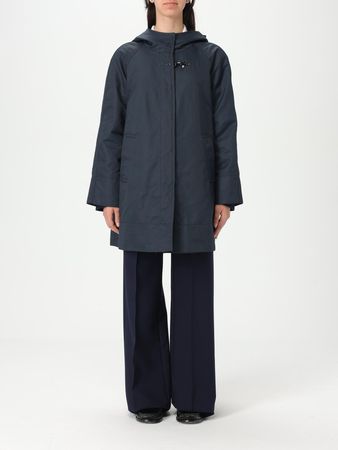 Fay Coat  Woman Color Blue In Blue