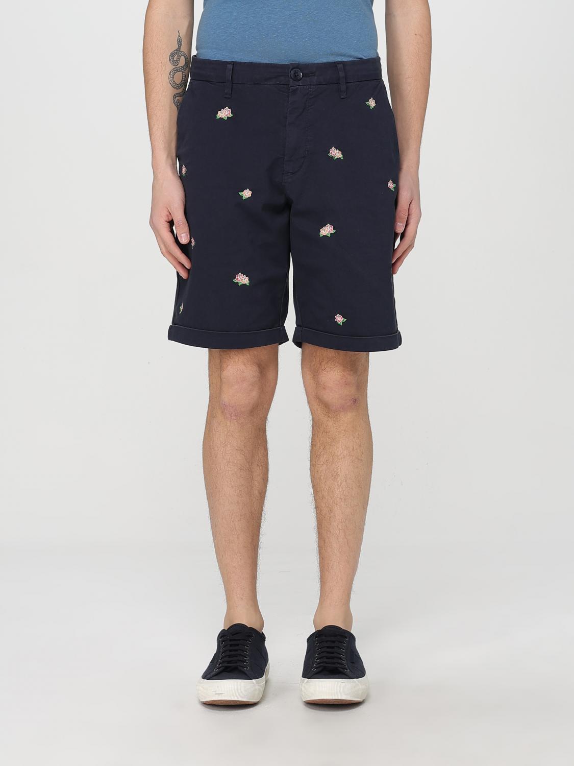 Sun 68 Short Sun68 Men Color Blue In Blue