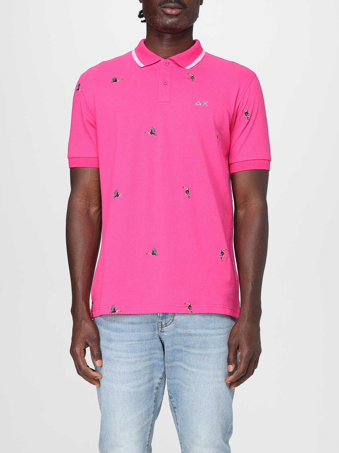 Sun68 T-shirt Herren Farbe Fuchsia