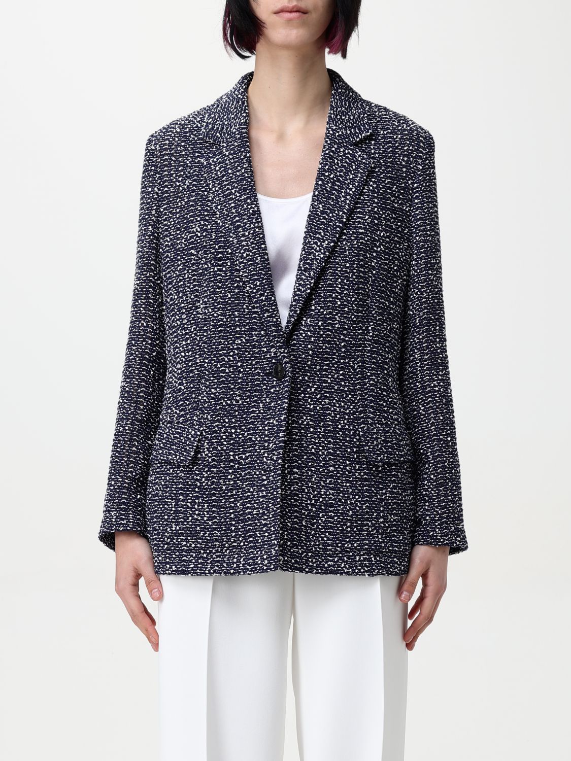 Shop Hugo Boss Blazer Boss Woman Color Black