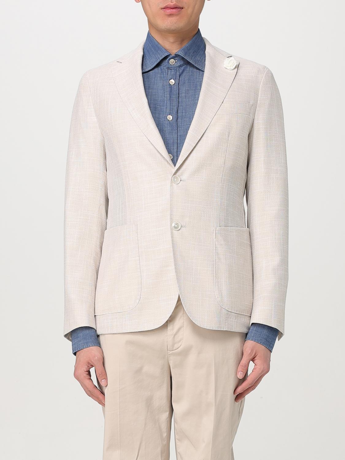 Hugo Boss Jacket Boss Men Color White In White
