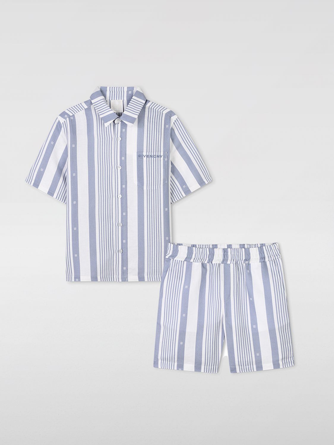 Shop Givenchy Clothing Set Kids Color White