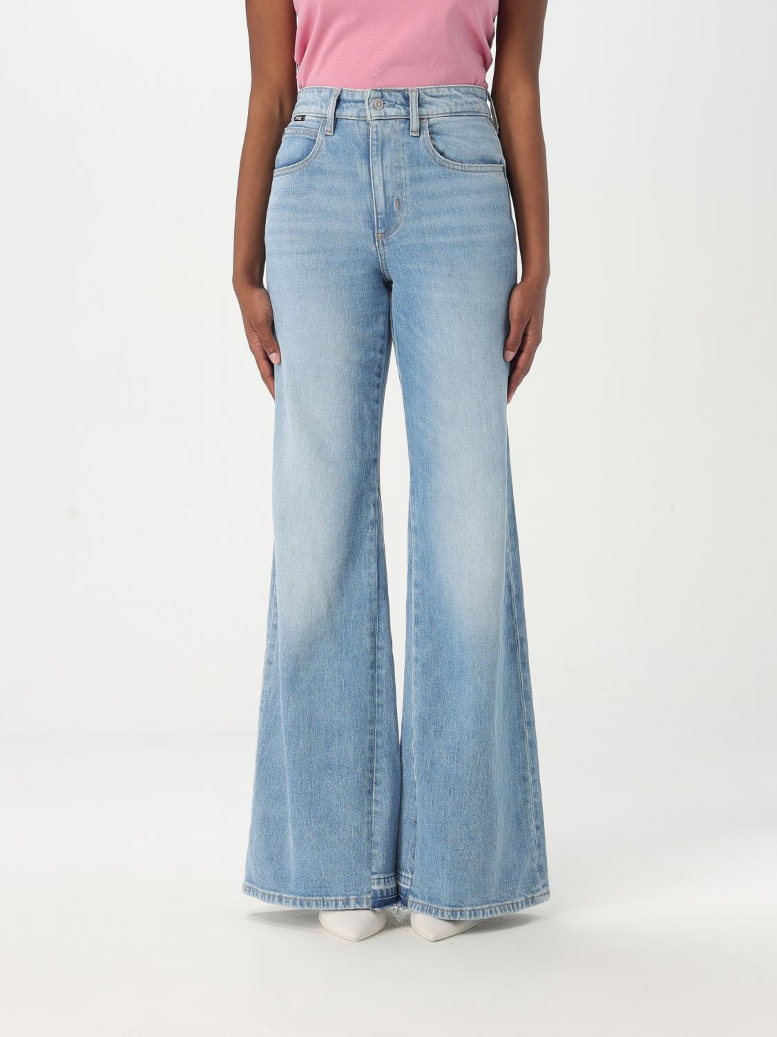 Hugo Boss Jeans Boss Woman Color Denim In Denim