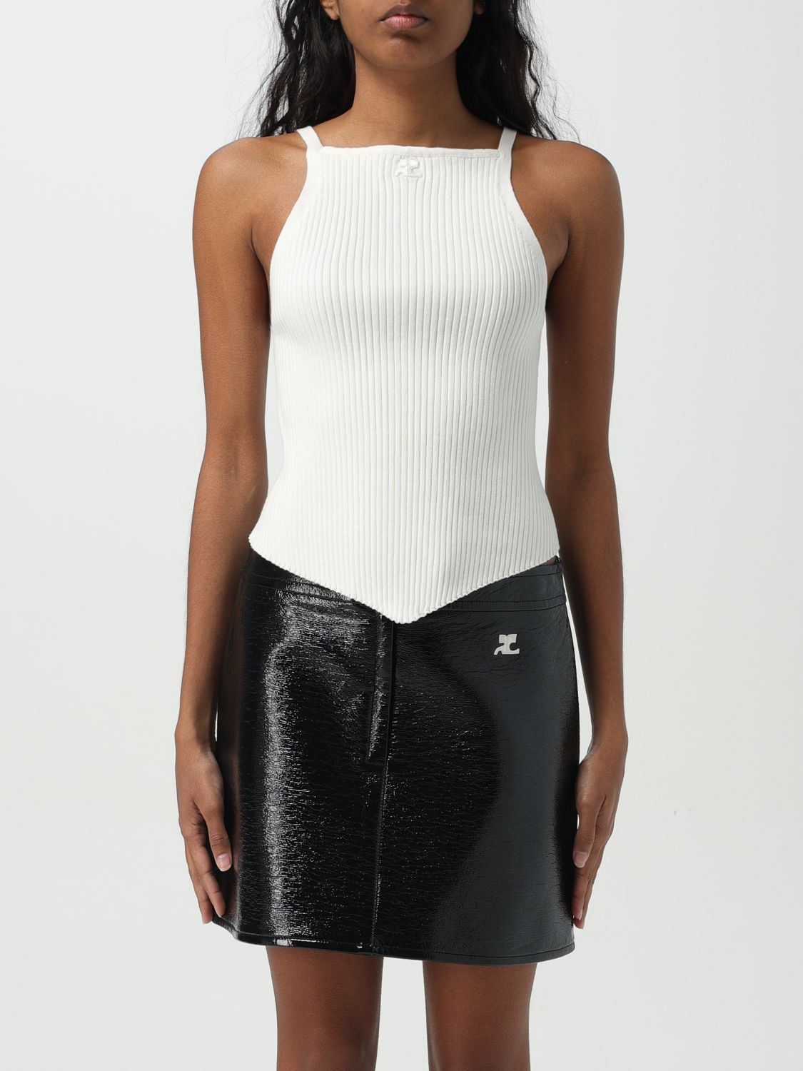 Courrèges Courreges Top In White