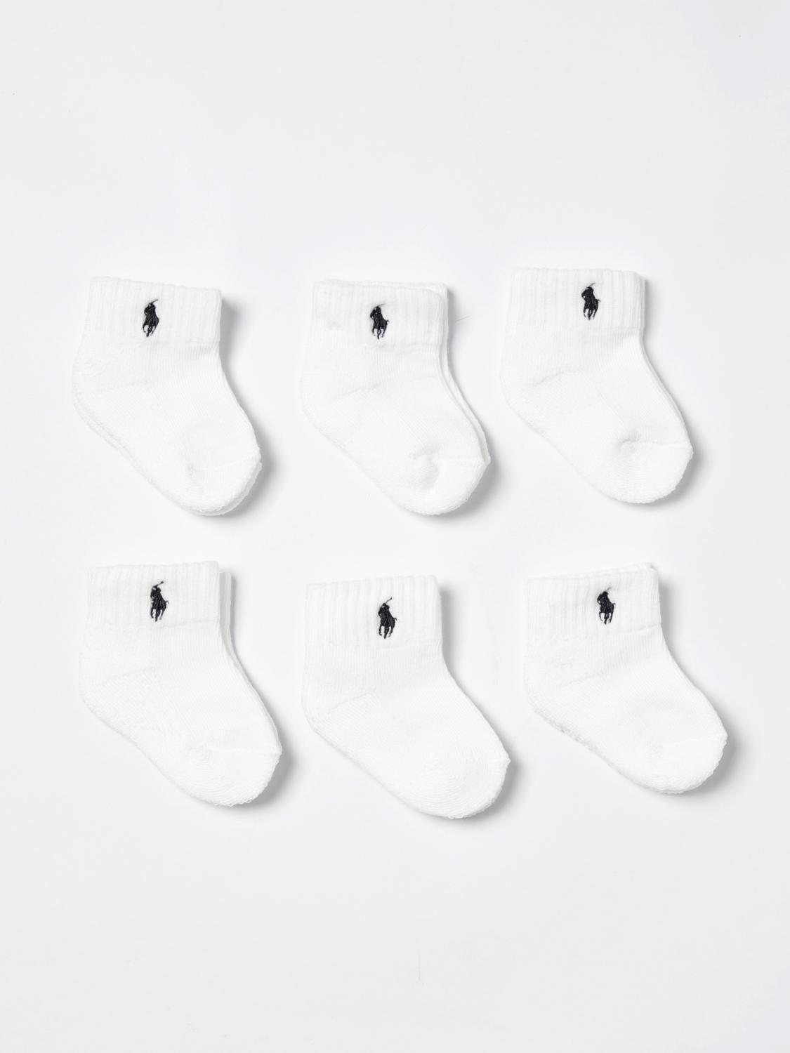 Polo Ralph Lauren Socks Kids Color White In White