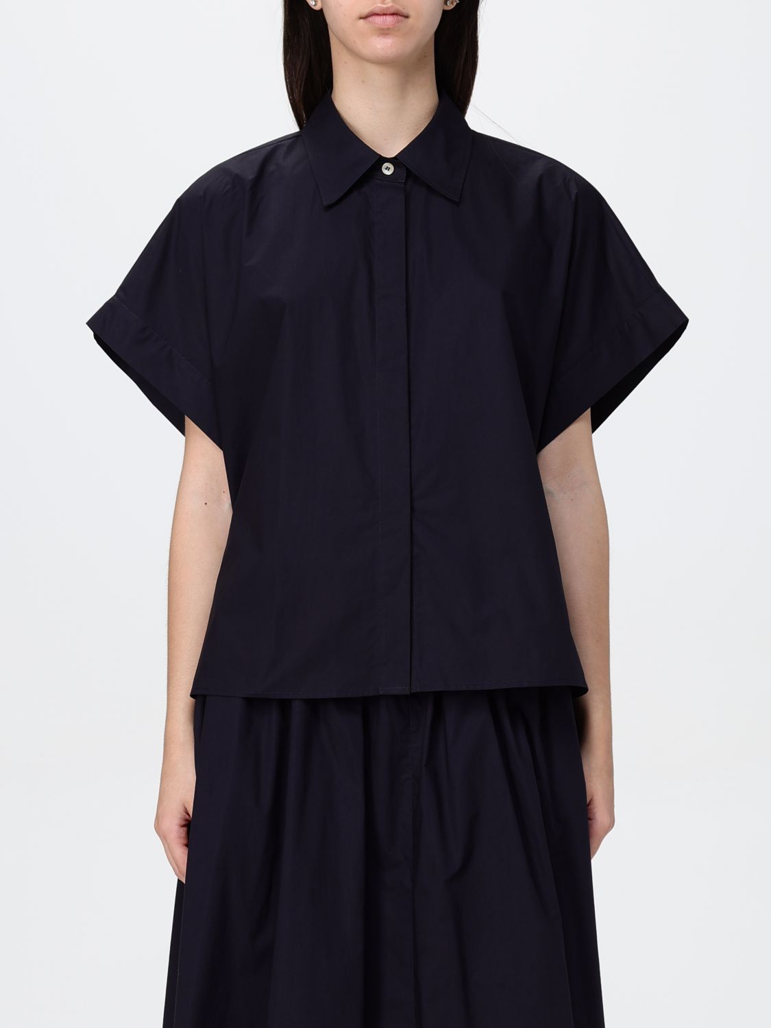 FORTE FORTE SHIRT FORTE FORTE WOMAN COLOR BLUE G77307009