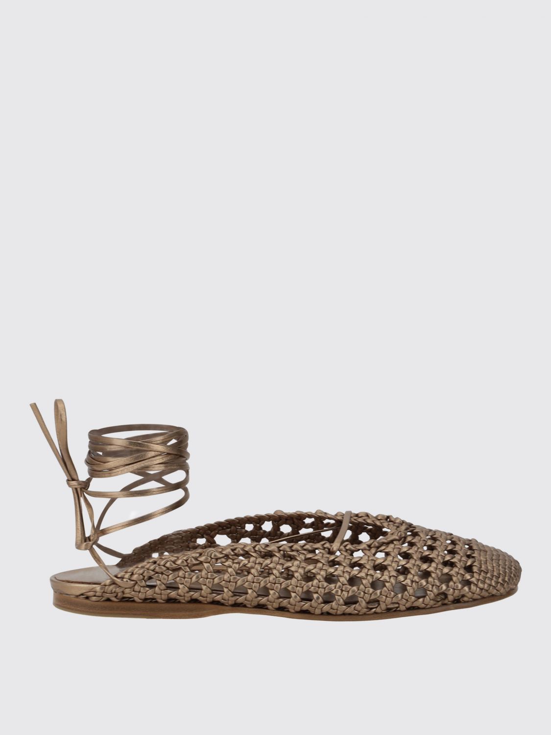 Forte Forte Flat Shoes  Woman Colour Gold