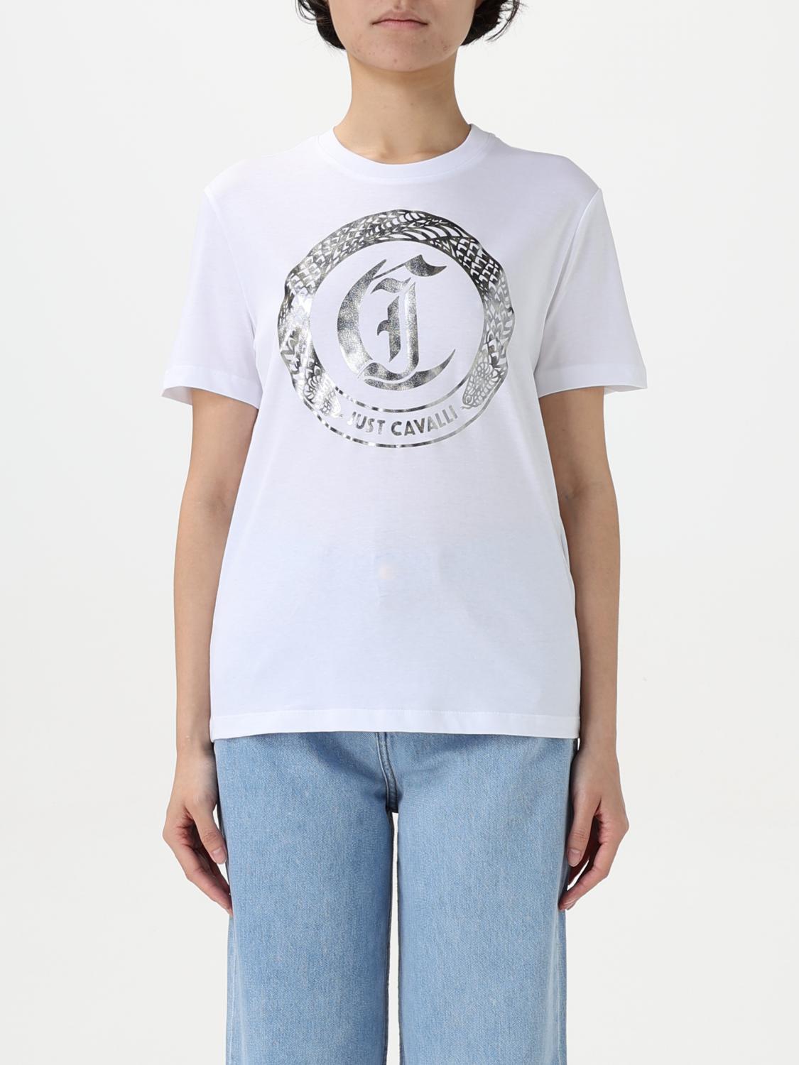 JUST CAVALLI T-Shirt Damen Farbe Weiß