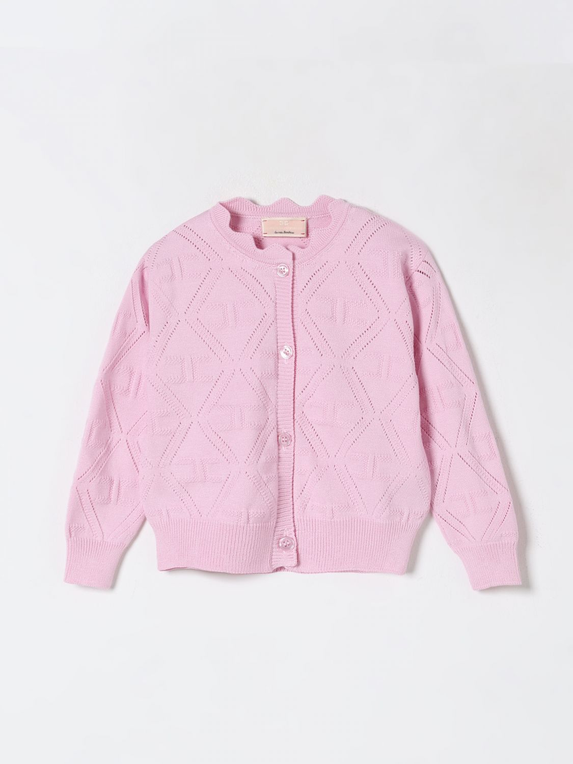 ELISABETTA FRANCHI LA MIA BAMBINA SWEATER ELISABETTA FRANCHI LA MIA BAMBINA KIDS COLOR QUARTZ G77414140