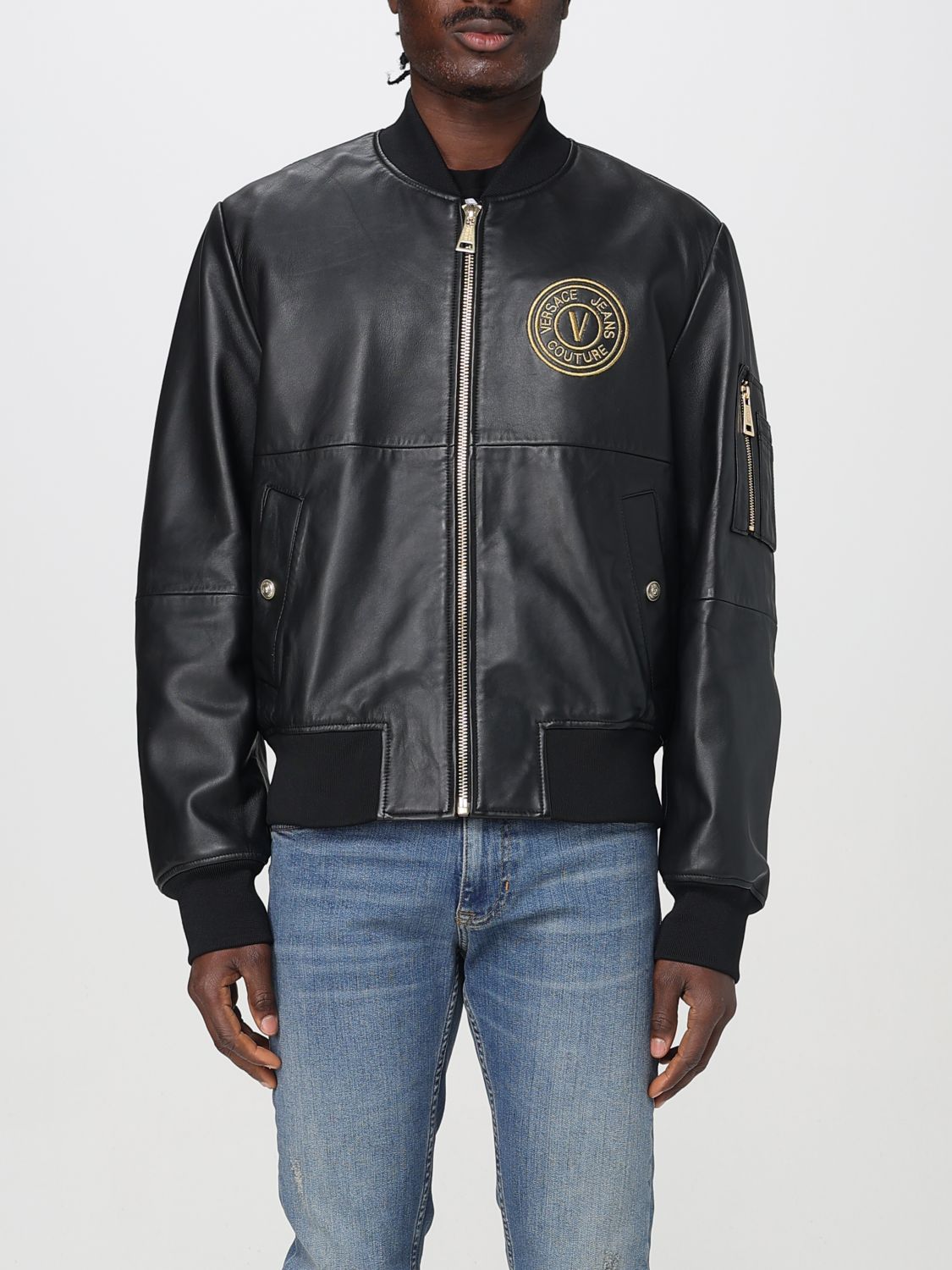VERSACE JEANS COUTURE JACKET VERSACE JEANS COUTURE MEN COLOR BLACK G77418002