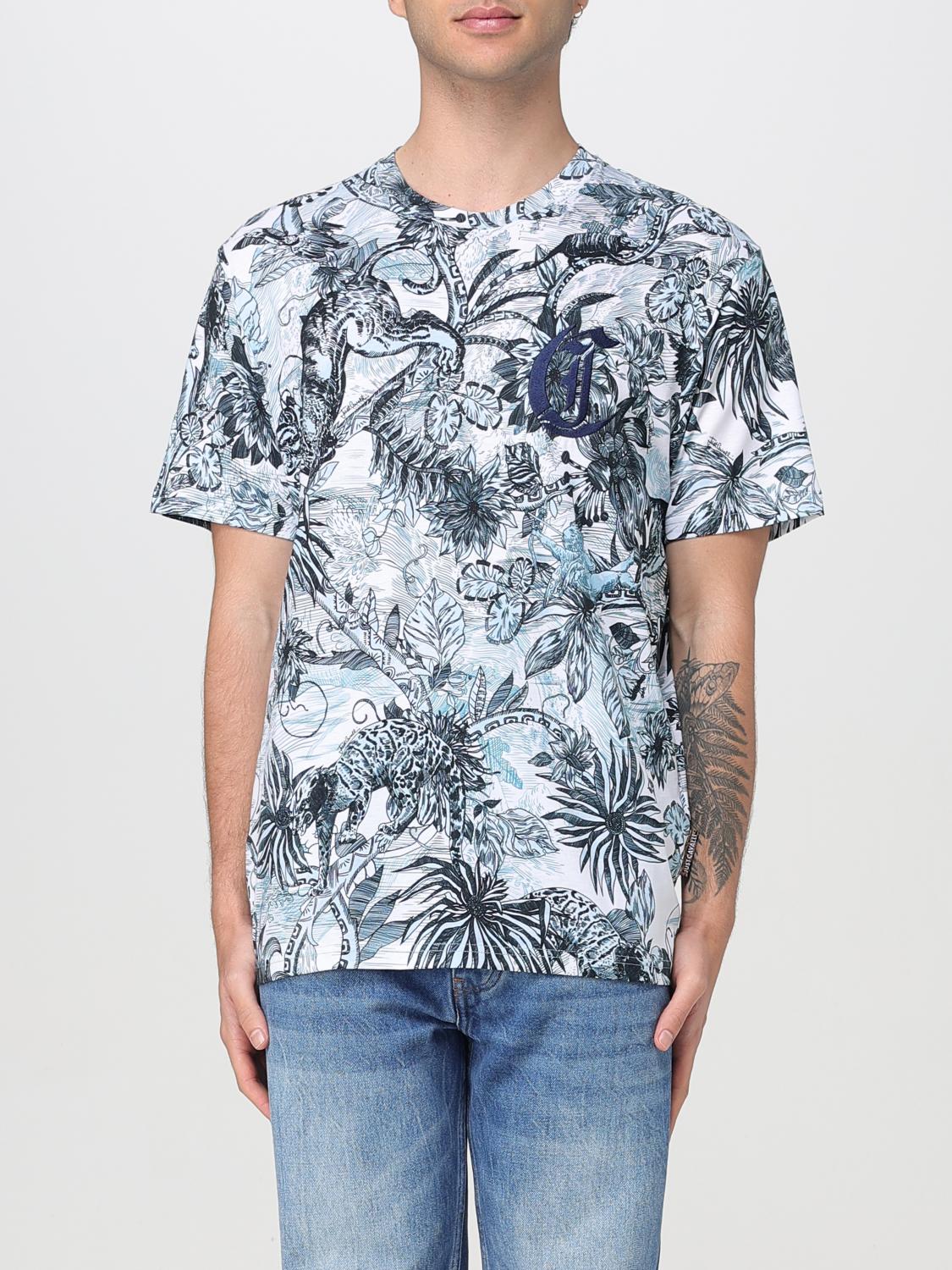 Just Cavalli Monogram Jungle-print T-shirt
