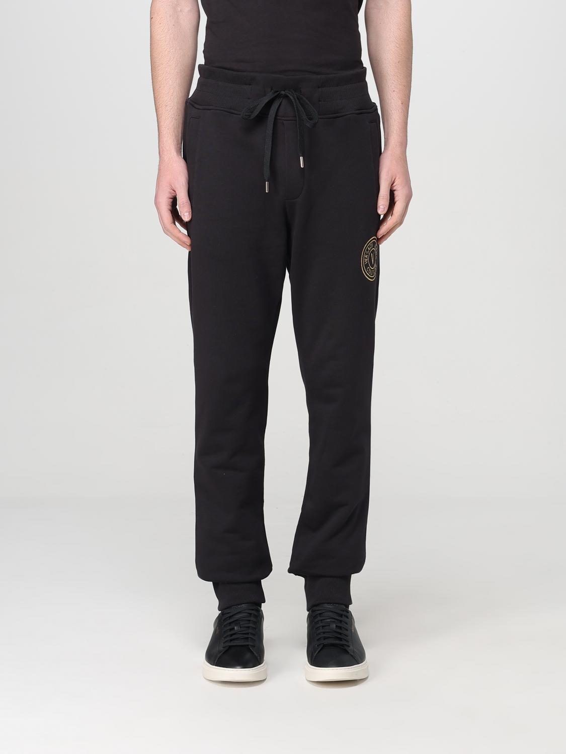 VERSACE JEANS COUTURE Pants Men color Black　VERSACE JEANS COUTURE パンツ メンズ カラー ブラック VERSACE