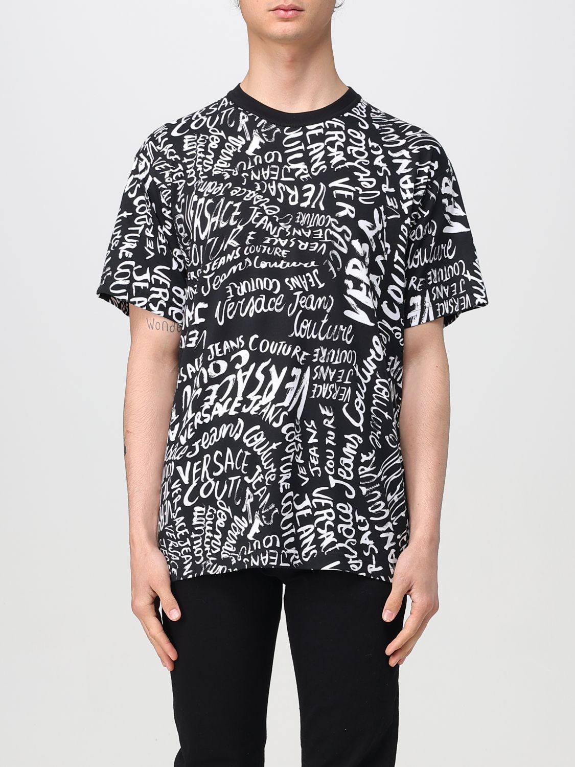 Versace Jeans Couture T-shirt  Men Color Black
