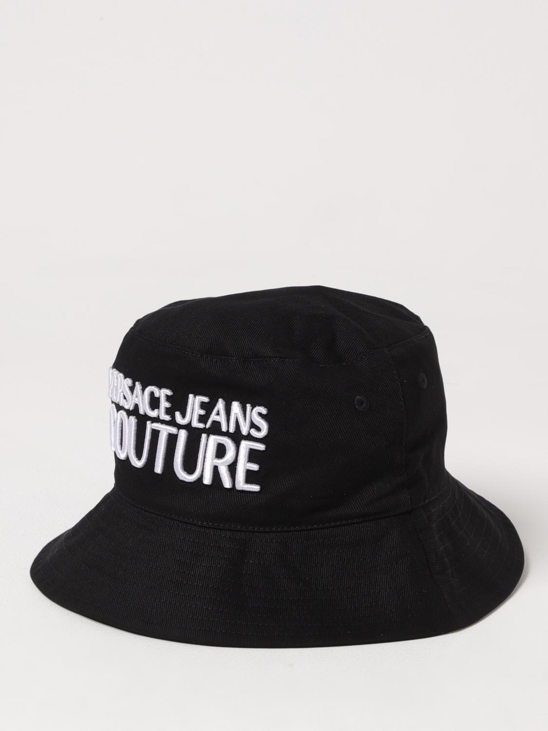 VERSACE VERSACE JEANS COUTURE Hat Woman color Black　VERSACE JEANS COUTURE 帽子 女性 カラー ブラック