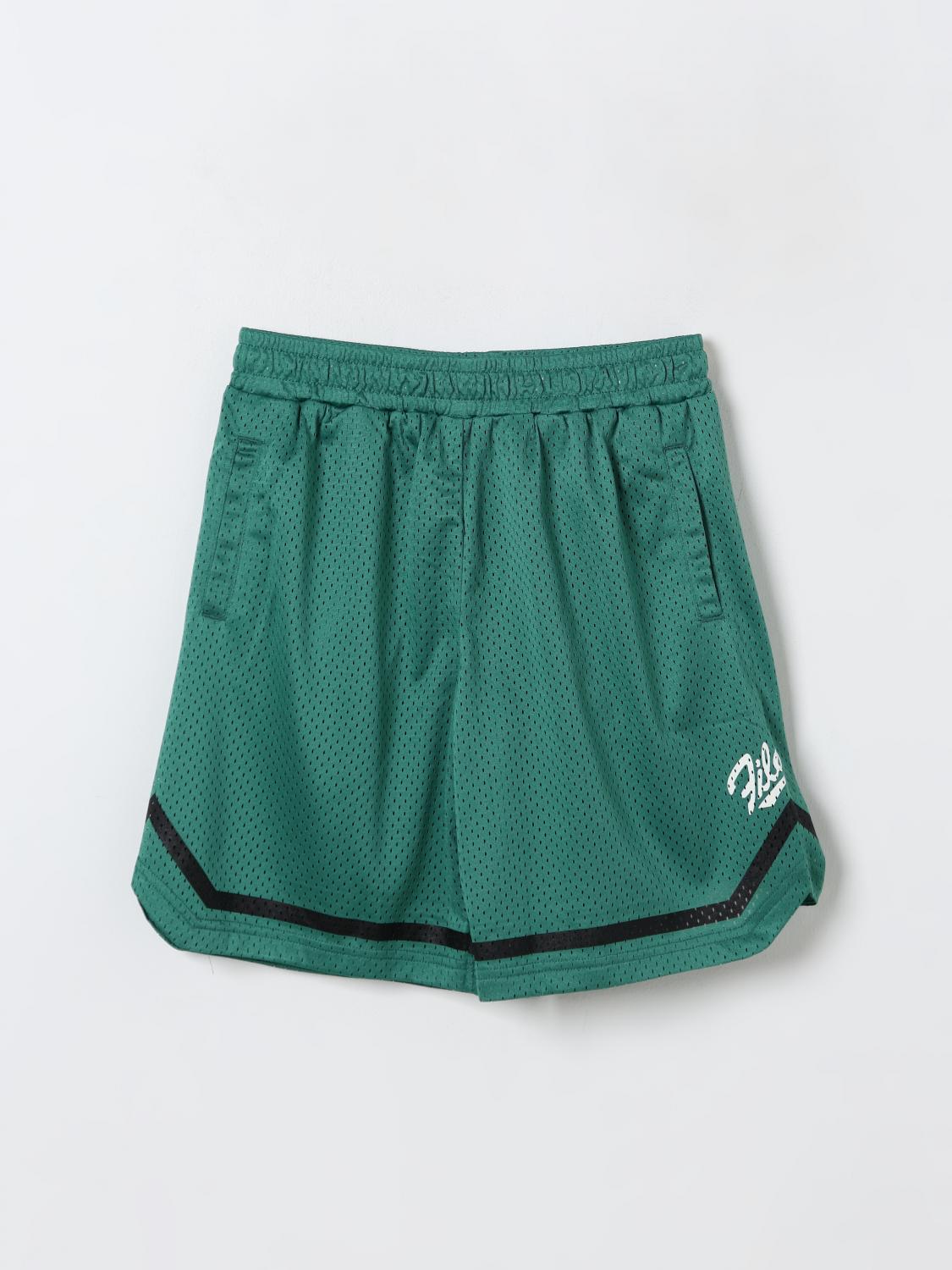 Fila Shorts  Kids Color Green In Green