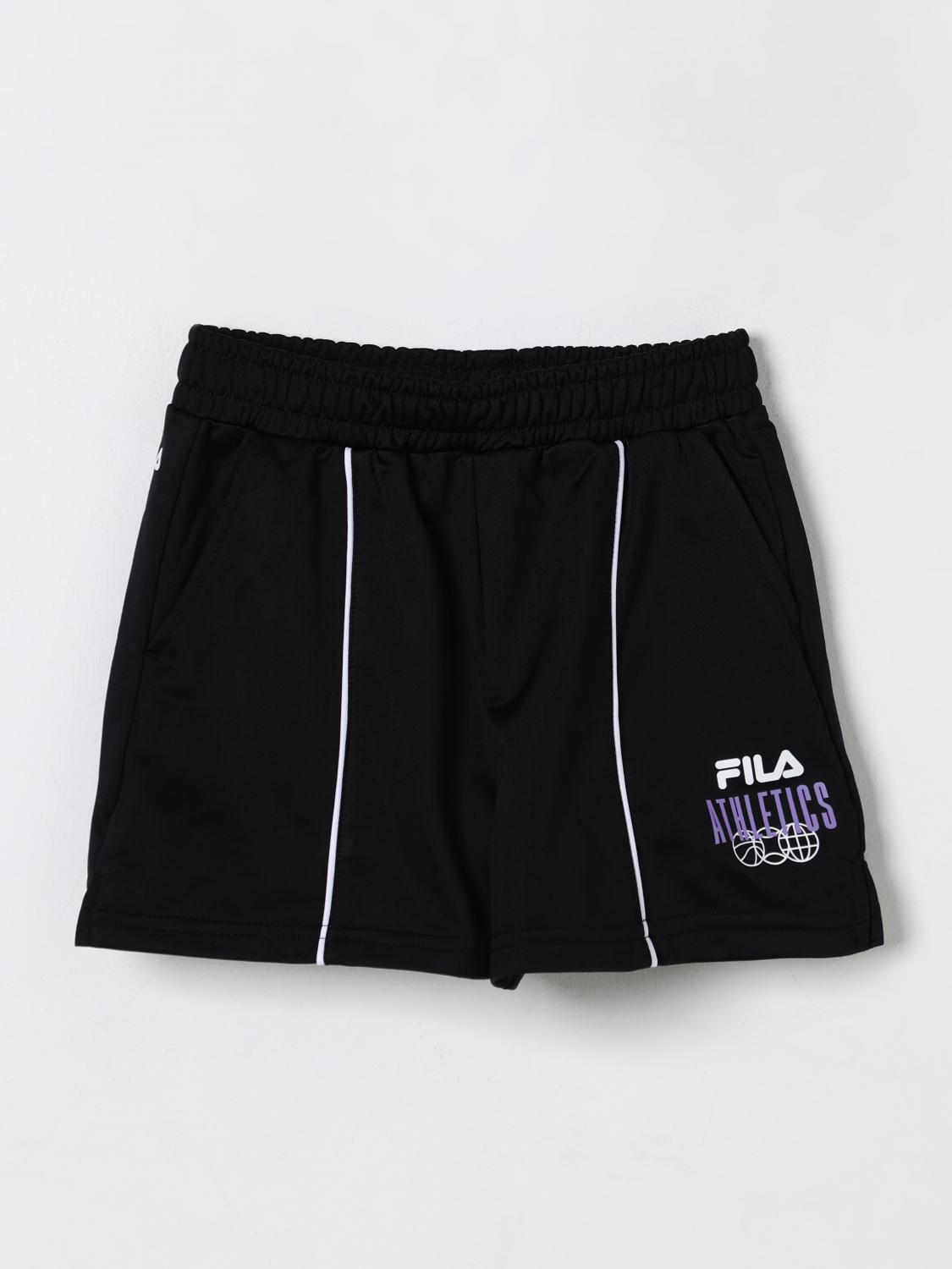 Fila Short Kids Color Black In Black