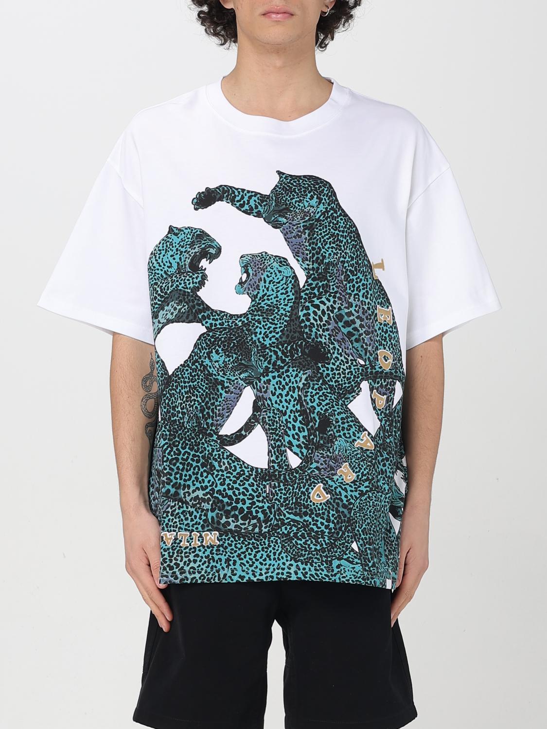 Just Cavalli T-shirt Men Color White In White