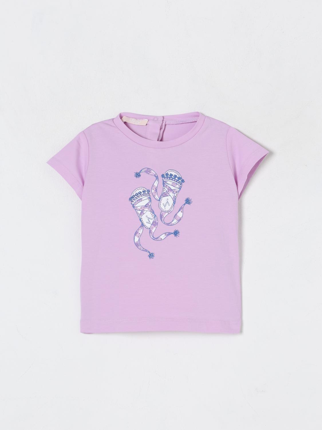 Shop Liu •jo T-shirt Liu Jo Kids Color Lilac