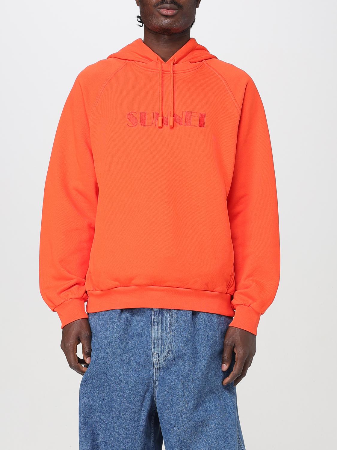 Sunnei Sweatshirt  Men Color Orange In Orange