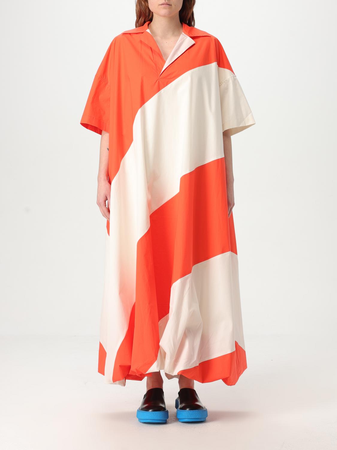 Sunnei Kleider Damen Farbe Orange In Orange