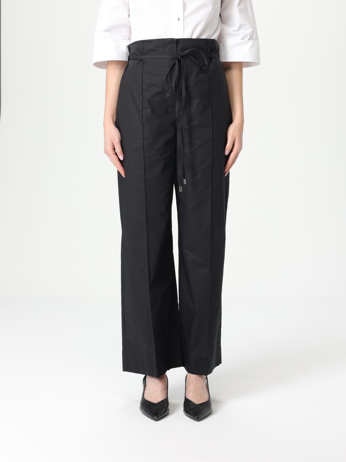 Shop Liu •jo Pants Liu Jo Woman Color Black