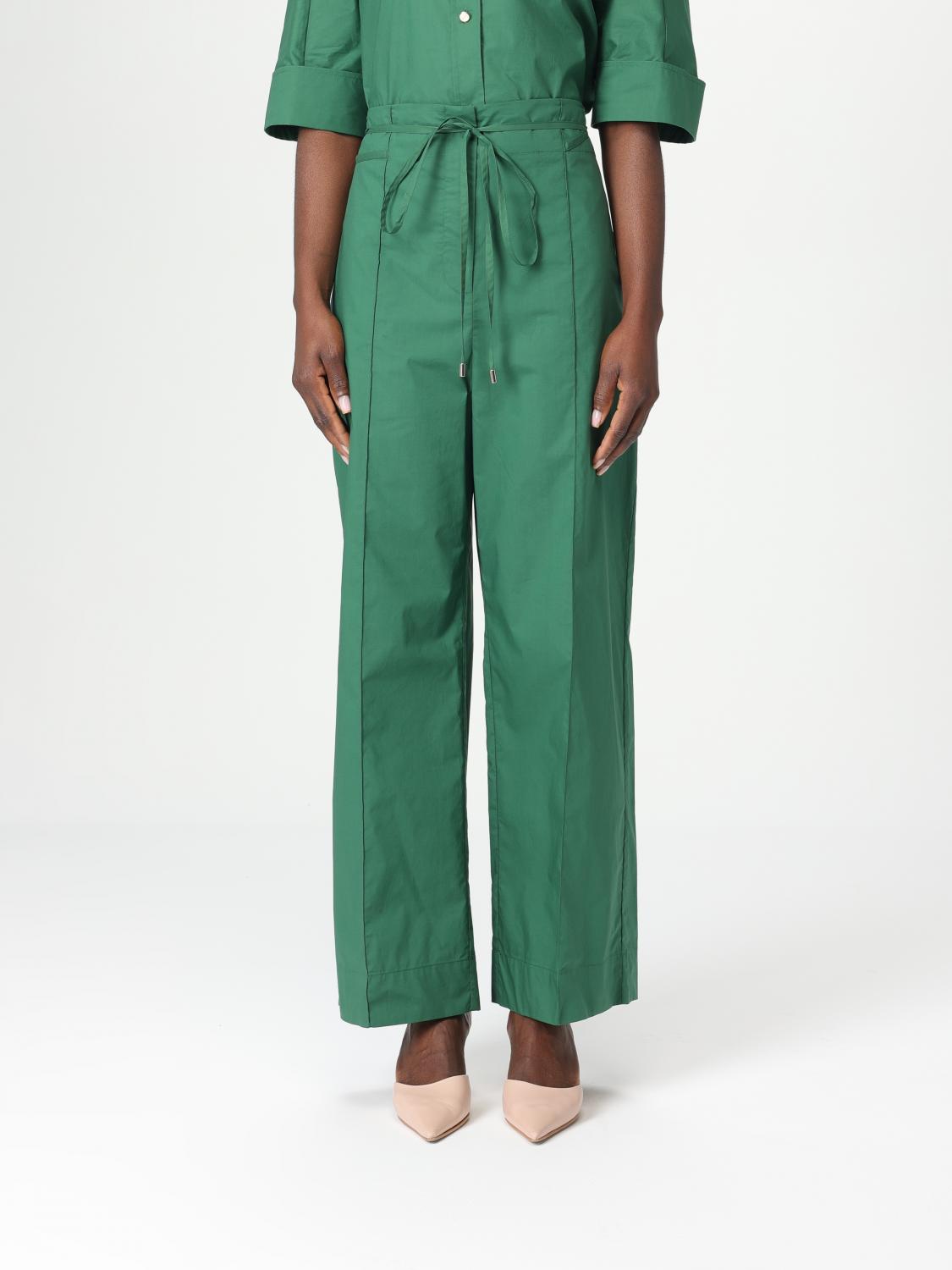Liu •jo Pants Liu Jo Woman Color Green In Green