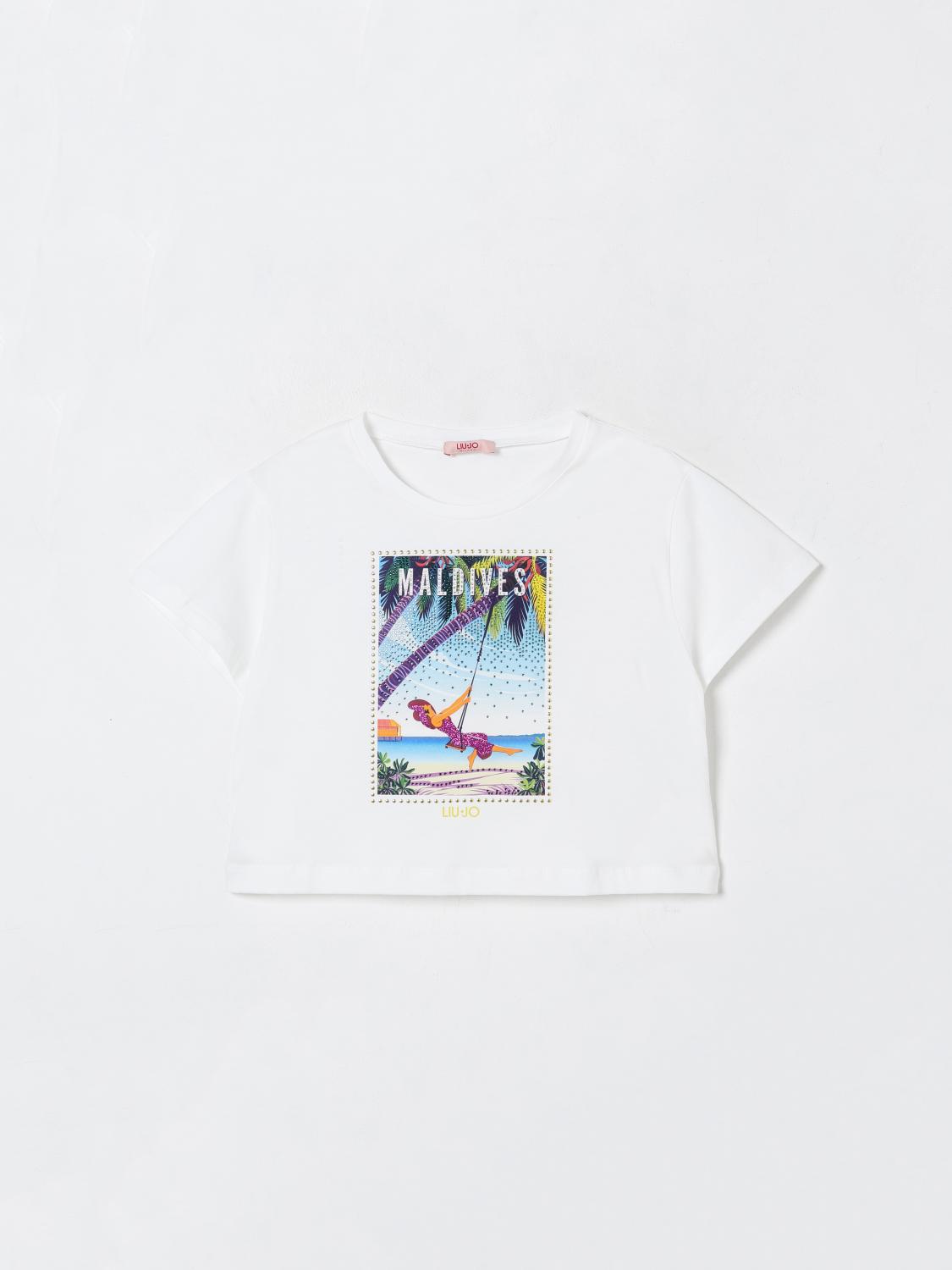 Liu •jo T-shirt Liu Jo Kinder Farbe Weiss 1 In Weiss 1