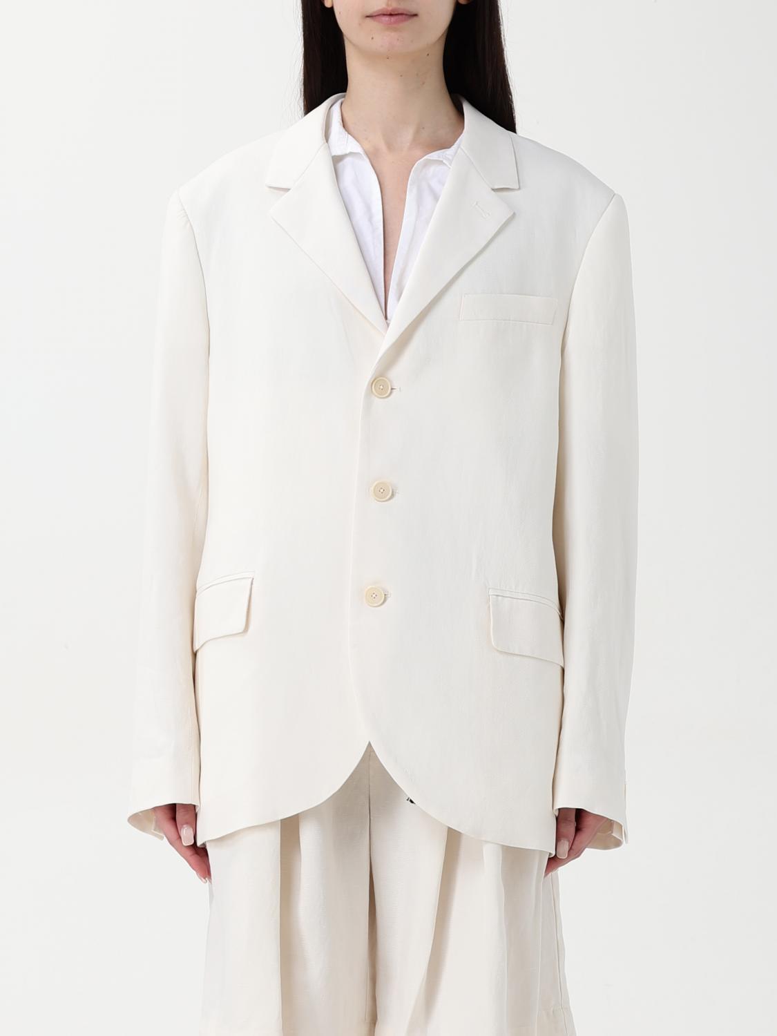 Shop Barena Venezia Blazer Barena Woman Color White