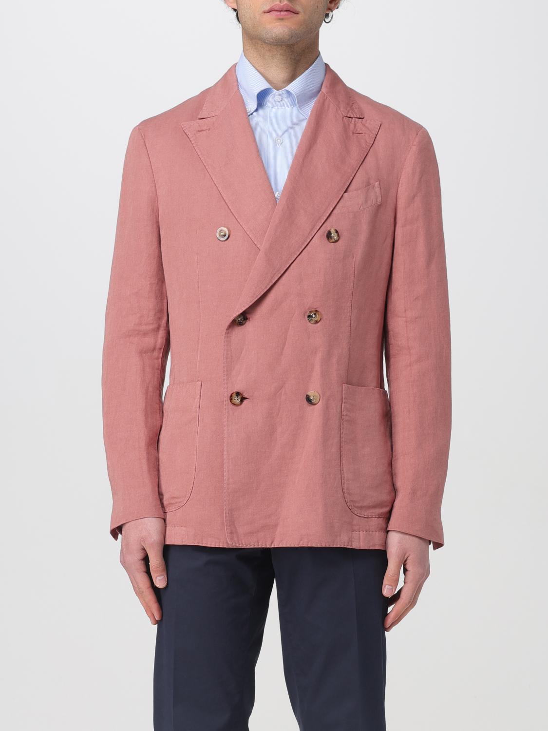 Boglioli Jacket Men Color Violet In Violet