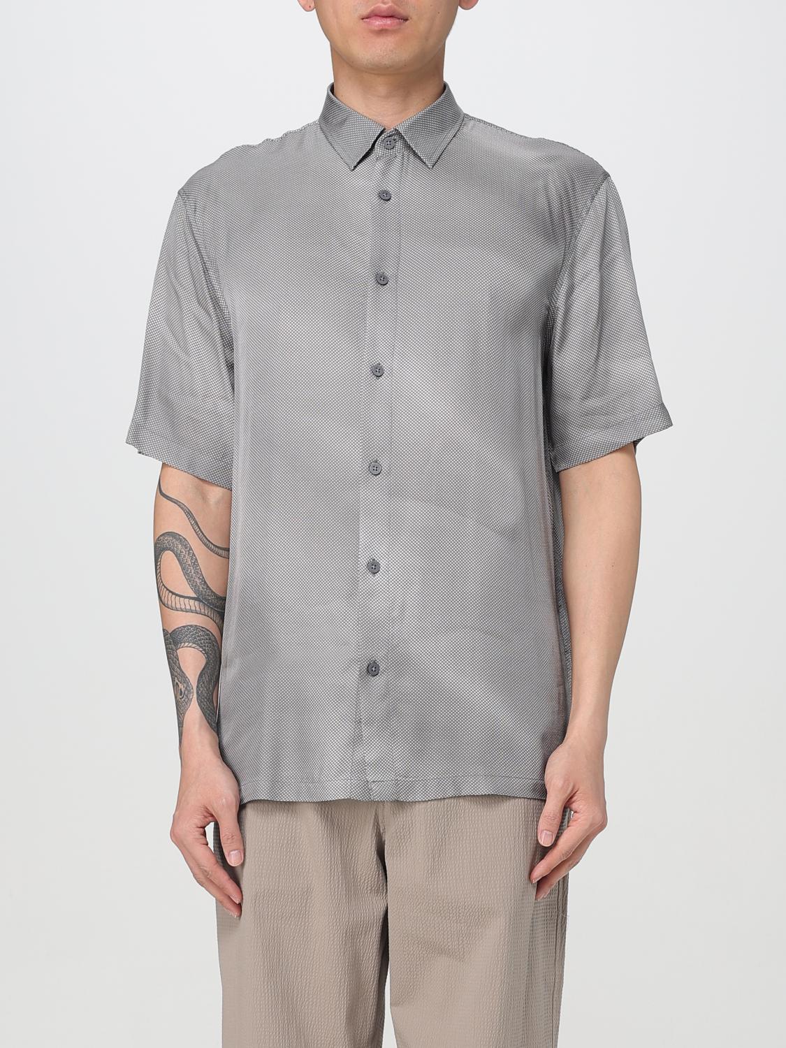 Armani Exchange Shirt  Men Color Grey In Grey