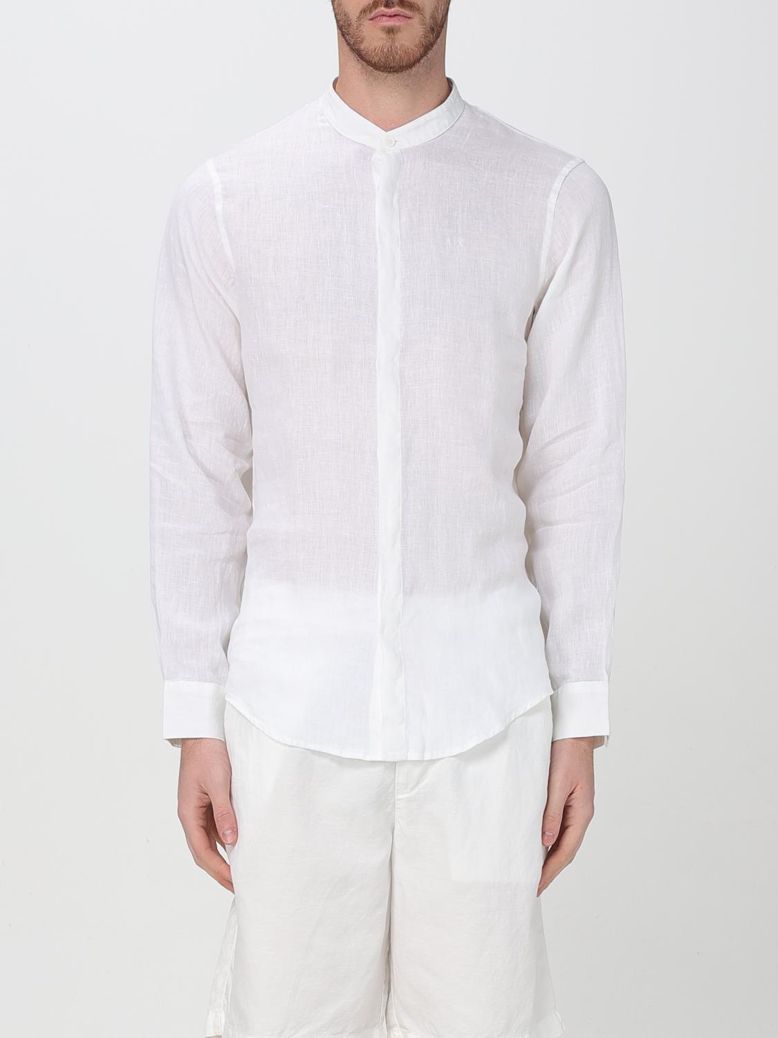 Armani Exchange Shirt  Men Color White In White