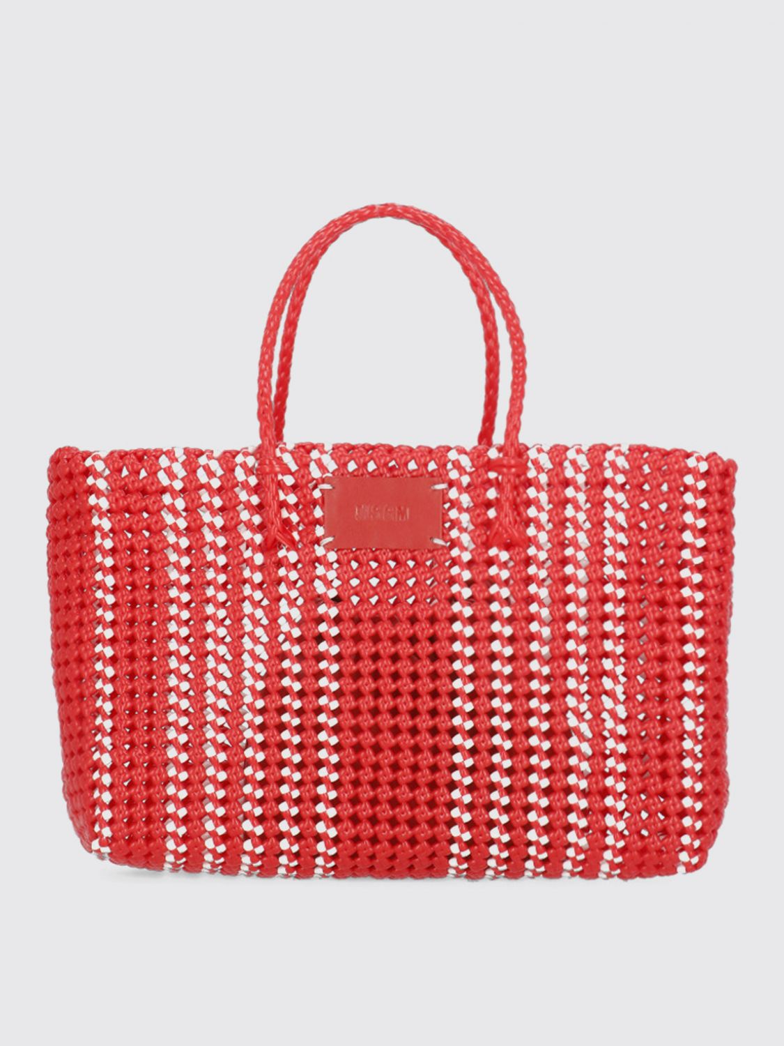 Msgm Handbag  Woman Color Red
