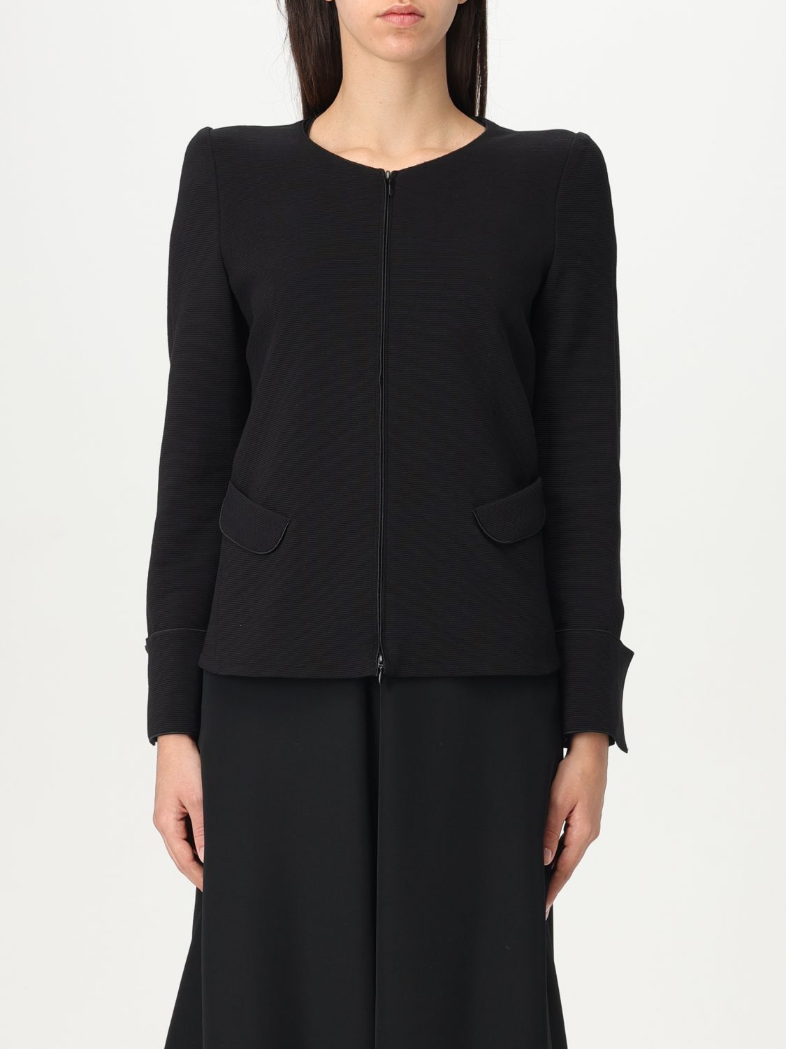 EMPORIO ARMANI JACKET EMPORIO ARMANI WOMAN COLOR BLACK G77909002