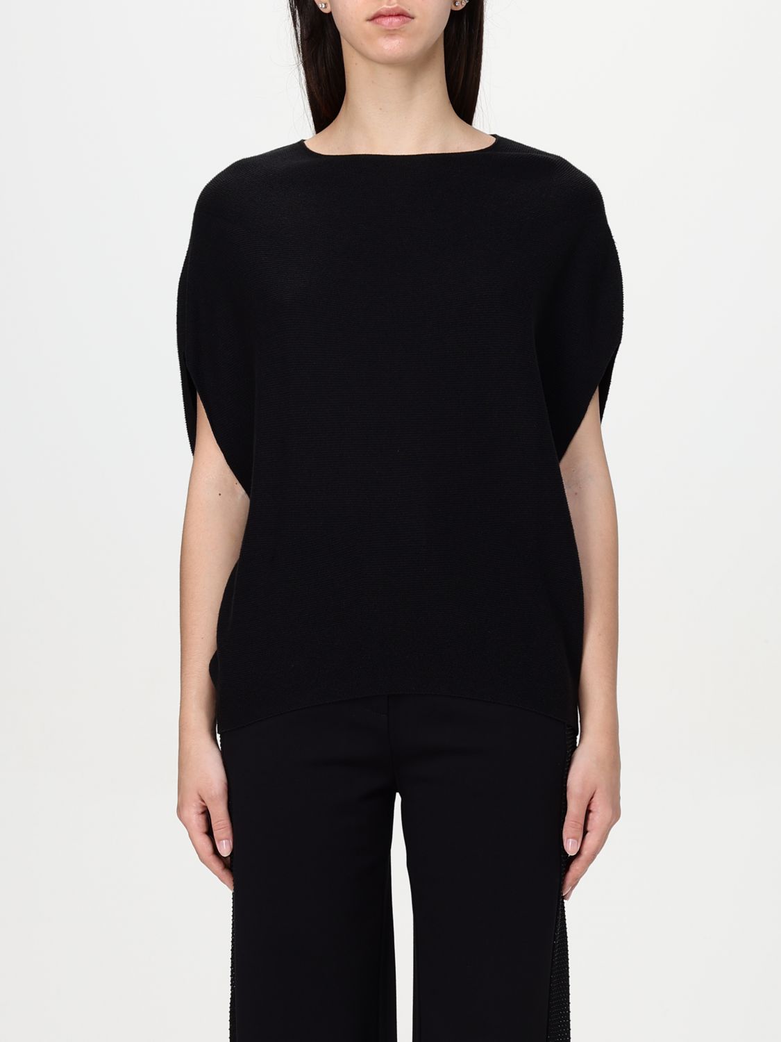 EMPORIO ARMANI SWEATER EMPORIO ARMANI WOMAN COLOR BLACK G77918002