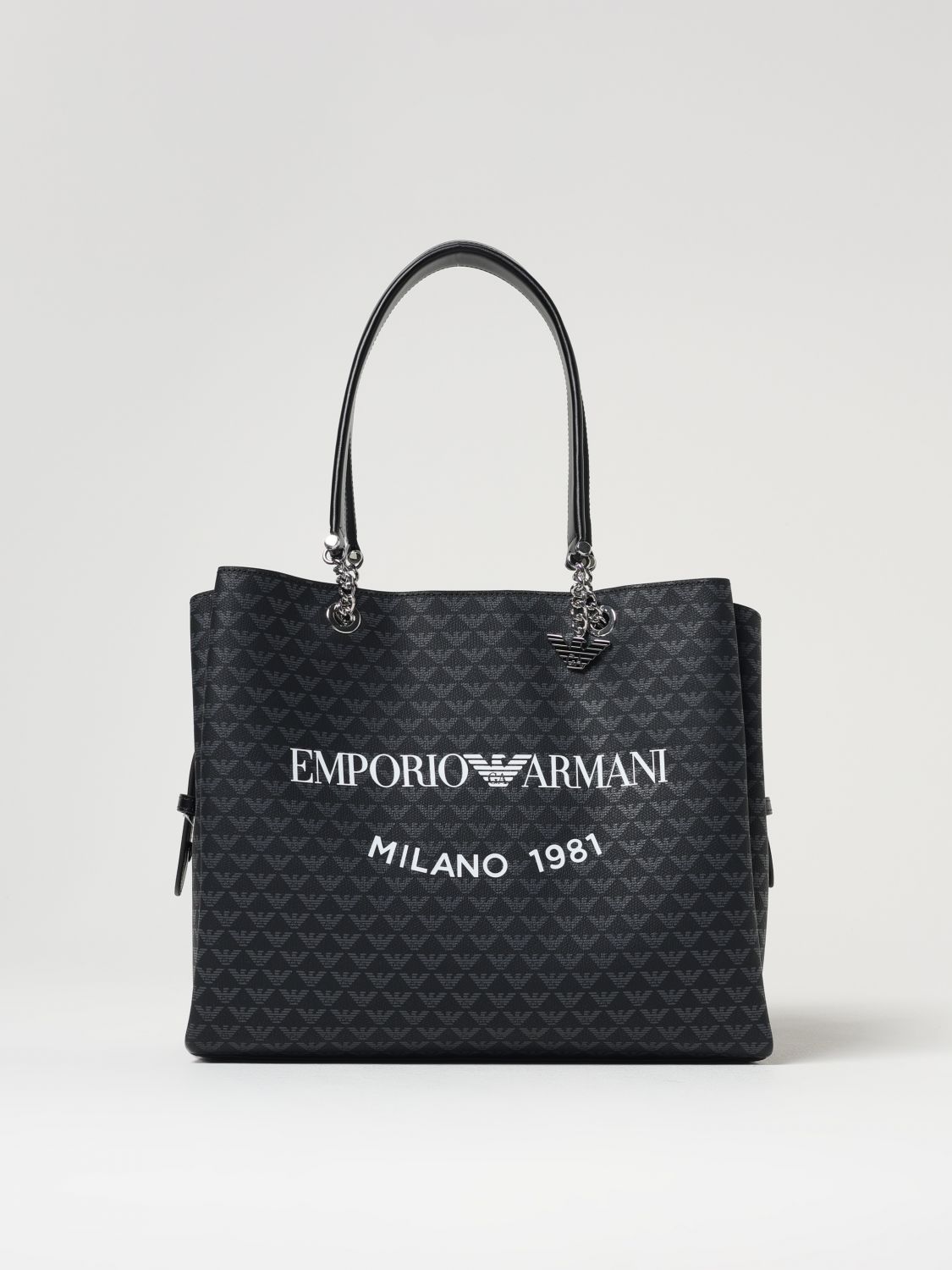 Emporio Armani Eagle Pattern Shoulder Bag