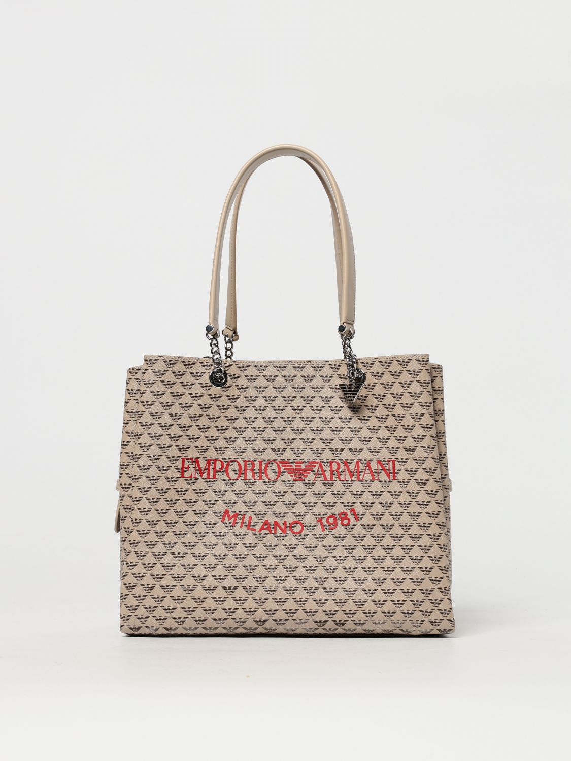 Emporio Armani Handbag  Woman Colour Ecru