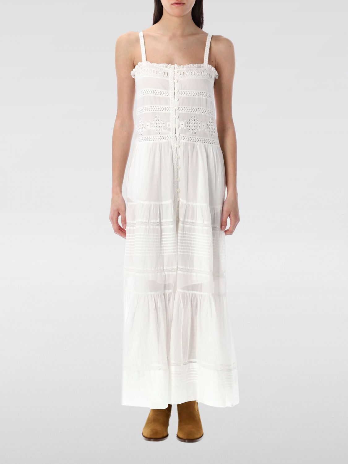 Isabel Marant Étoile Kleider Isabel Marant Etoile Damen Farbe Weiss In Weiss