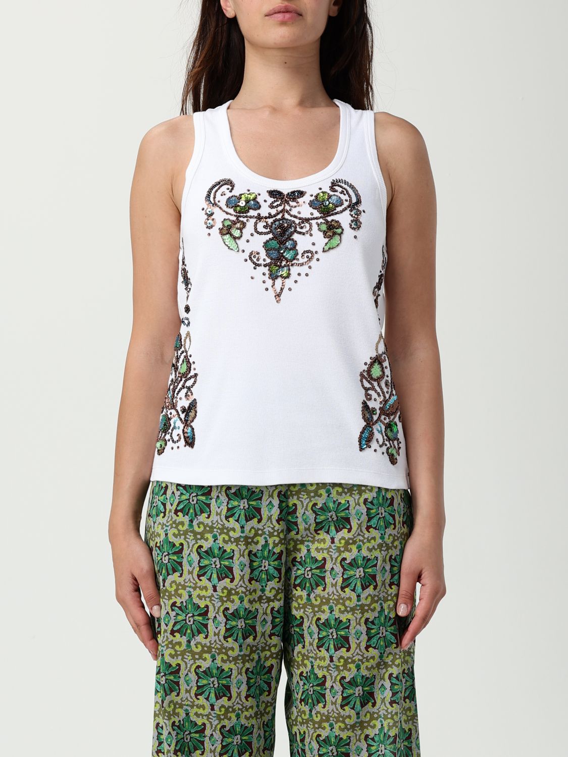 Maliparmi Cotone Top-wear In White