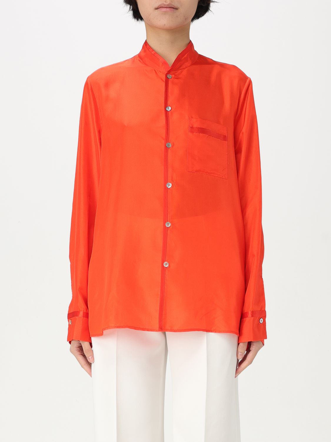 Forte Forte Women Silk Shirt In Pink