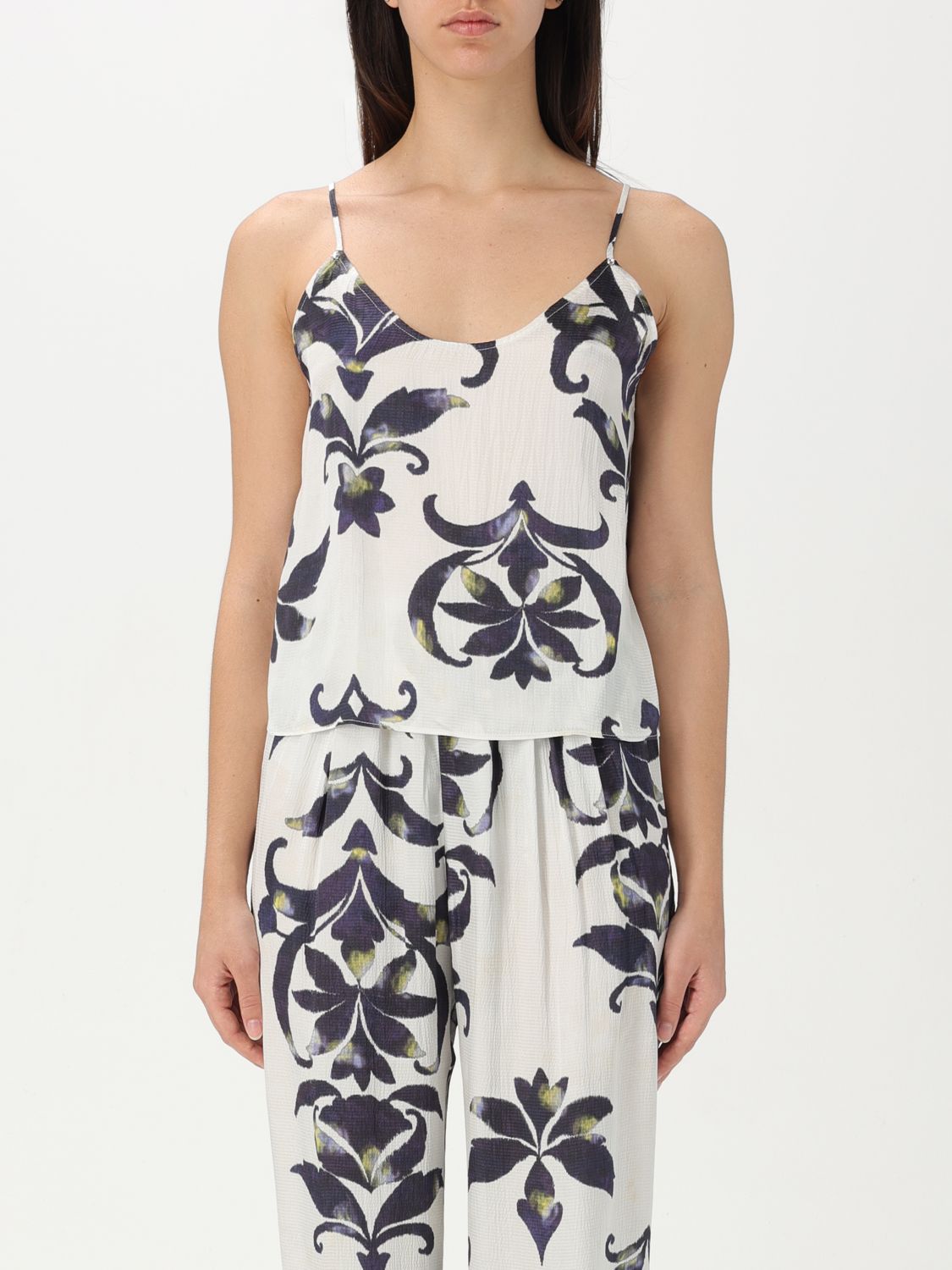 Shop Forte Forte Top  Woman Color Lilac