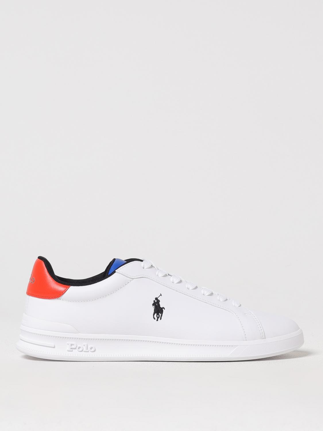 Polo Ralph Lauren Sneakers  Men Color White In White