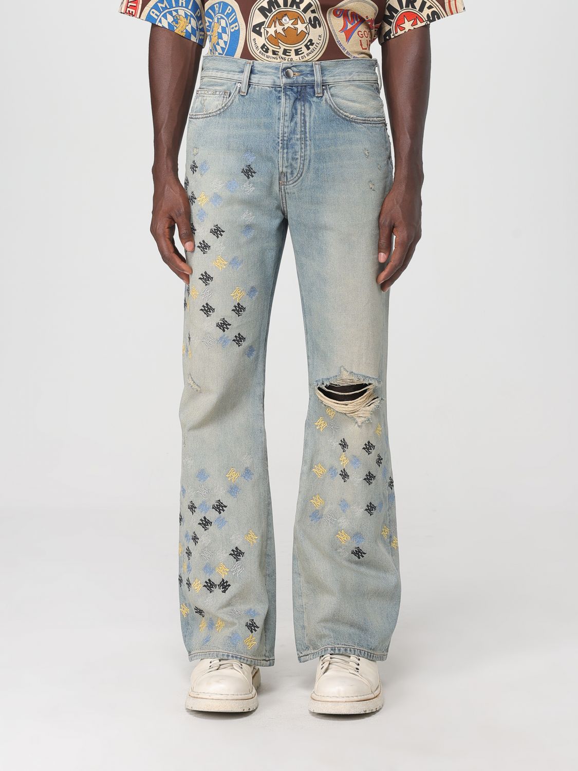 Jeans AMIRI Men color Blue