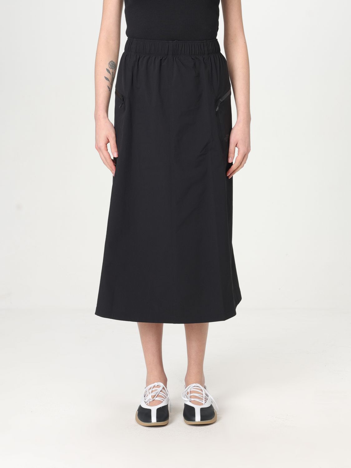 Shop The North Face Skirt  Woman Color Black In Schwarz