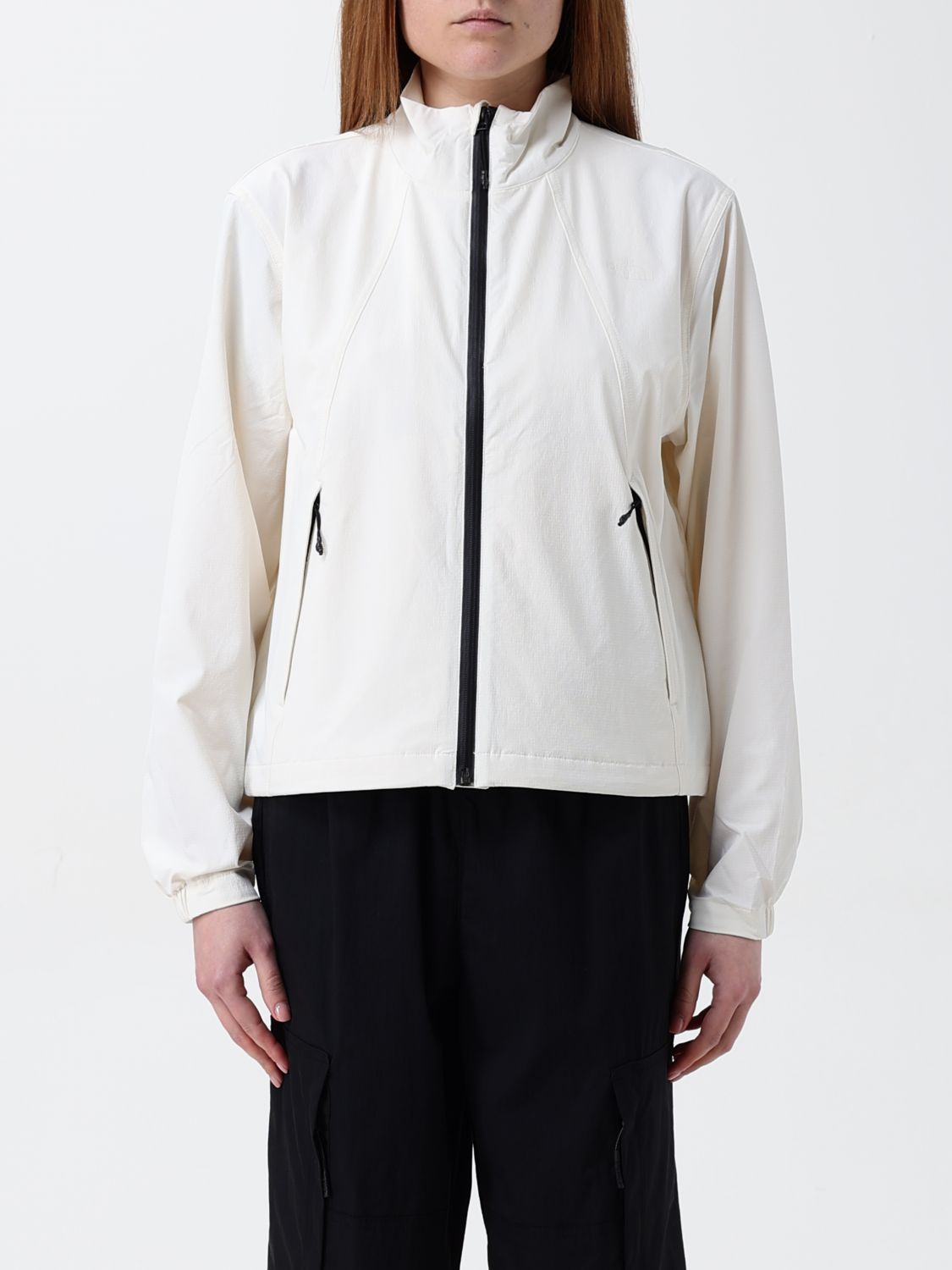 Shop The North Face Jacket Woman Color White In Weiss