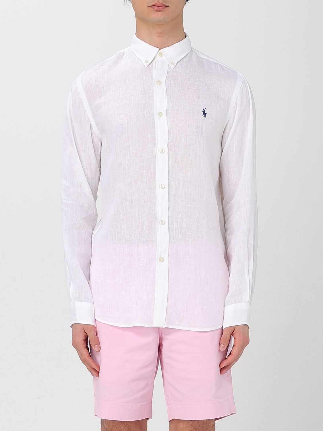 Polo Ralph Lauren Shirt Men Color White In White