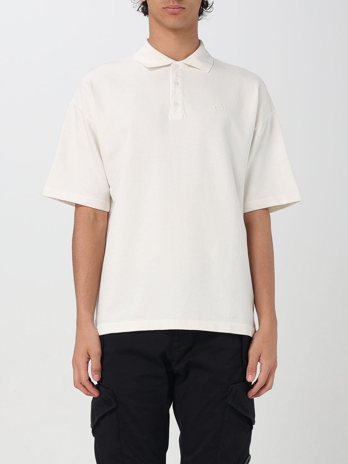 C.p. Company Polo C. P. Company Herren Farbe Ivory In Ivory