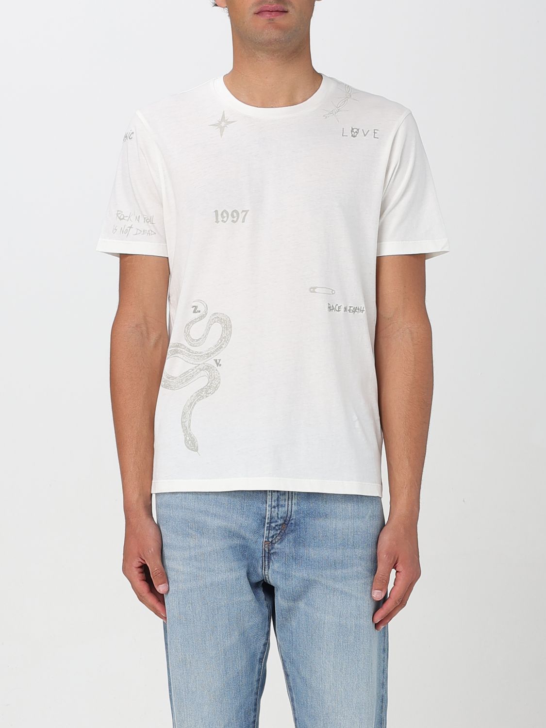Zadig & Voltaire T-shirt  Men Color White