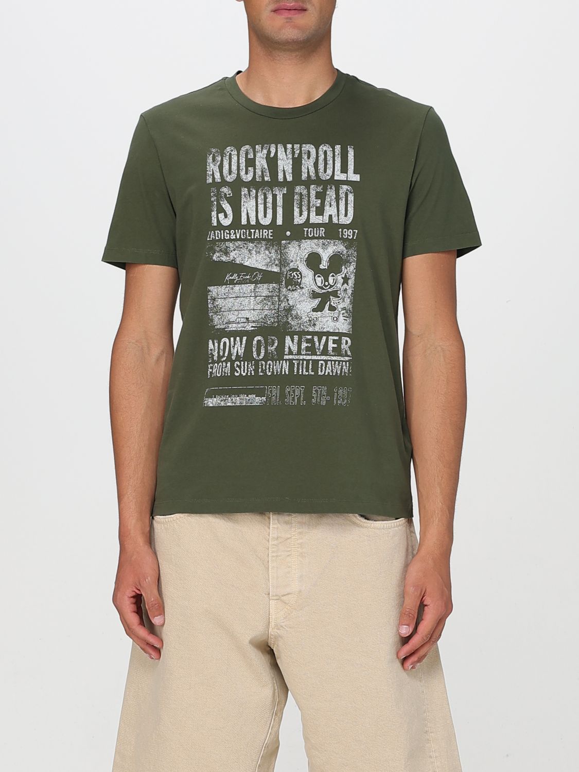 Zadig & Voltaire T-shirt  Men Color Green